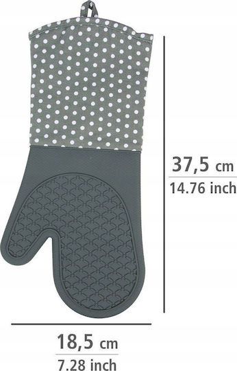 Wenko Silicone Gray Oven Mitt 2 Pieces