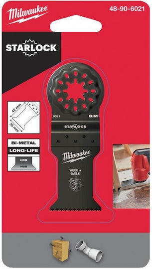 Milwaukee 48906021 Bi-Metal Wood With Nails Plunge Cut Blade 35mm