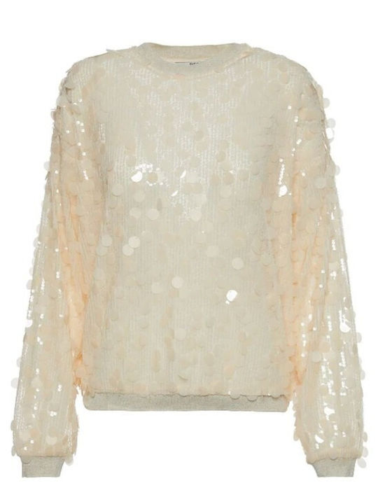 Women's Long Sleeve Blouse Ivory