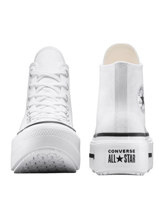 Chuck Taylor All Star Adidași Copii Inalți Albi