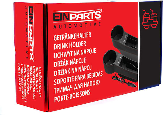 Einparts Auto Getränkehalter Mehrfache Verwendung 1 Fächer für Konsole