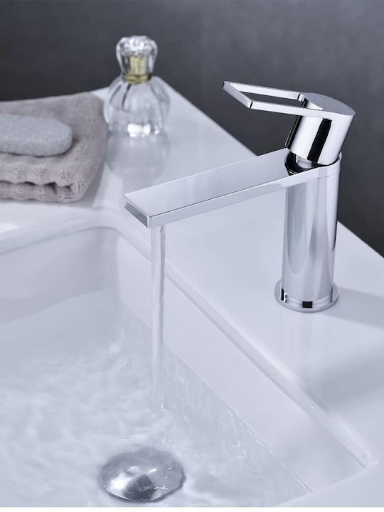 Mischung Waschbeckenarmatur Silber