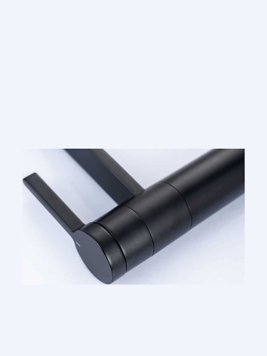 Mischung Waschbeckenarmatur Schwarze