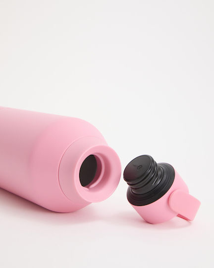 Chilly's Series 3 Thermosflasche Rostfreier Stahl BPA-frei 500ml Lotus Rosa