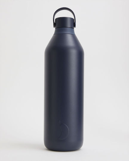 Chilly's Series 3 Μπουκάλι Θερμός Ανοξείδωτο BPA Free 1lt ASTRAL NAVY BLUE