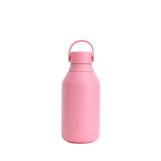 Chilly's Series 3 Bottle Thermos Stainless Steel BPA Free 350ml Lotus Pink