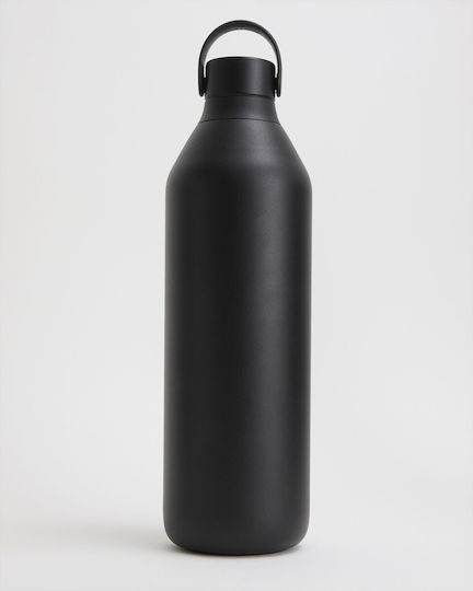 Chilly's Series 3 Bottle Thermos Stainless Steel BPA Free 1lt ONYX BLACK