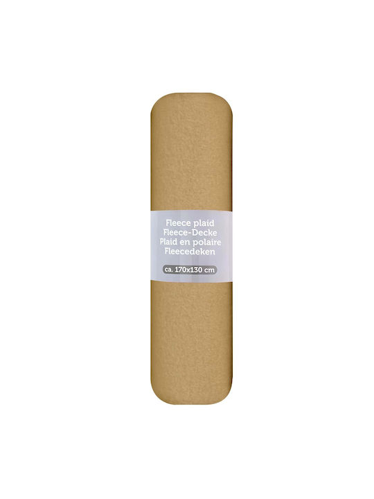 Fleece Decke Einzeln 170x130cm Gelbe