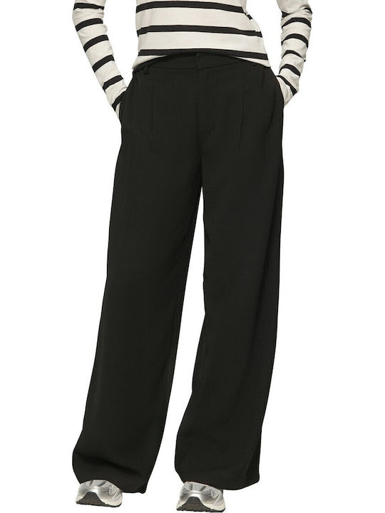 Damen Stoffhose Schwarz