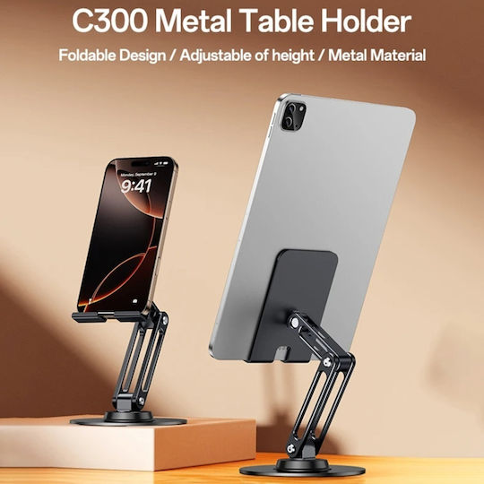 Yesido Stand De Birou Pentru Telefon Mobil Argintiu