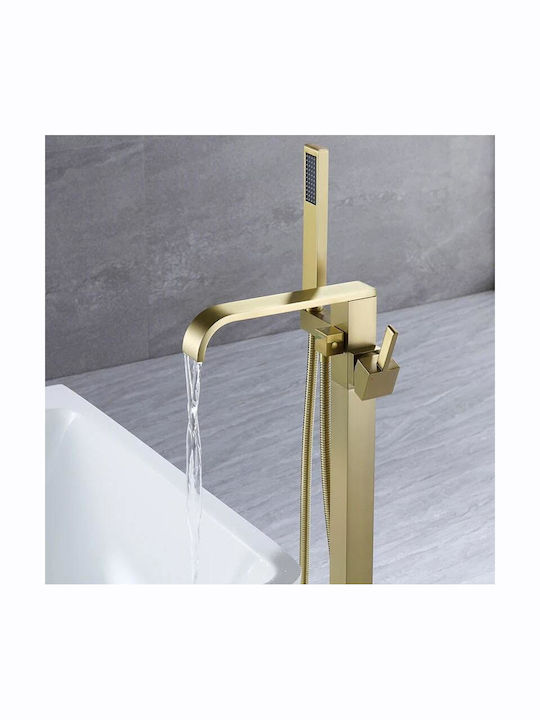 Mischbatterie Badewanne Komplettes Set Gold