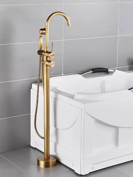 Baterie Retro Amestecare Cadă Set Complet Auriu