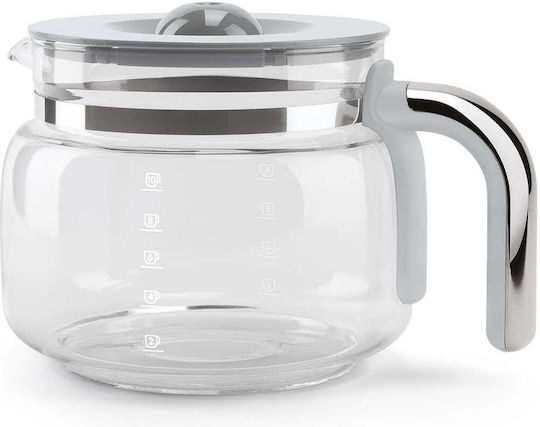 Smeg Προγραμματιζόμενη Καφετιέρα Φίλτρου 1050W Silver