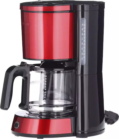 Severin KA-4817 KA 4817 Филтър кафе машина 1000W Червено