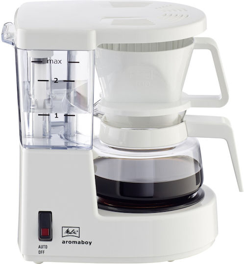 Melitta Aromaboy Filter Coffee Machine 500W White