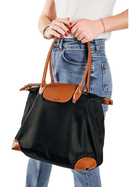 Women's Black Shoulder Bag