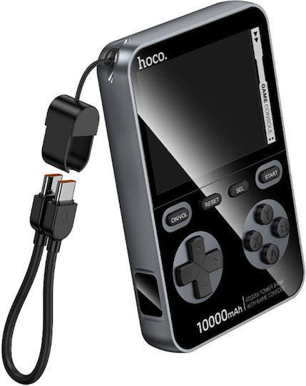Hoco Q47 Power Bank 10000mAh 20W με Θύρα USB-A και Θύρα USB-C Power Delivery Μαύρο