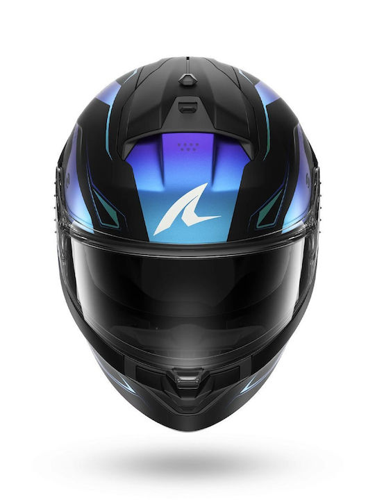 Shark Skwal I3 Mekarium Mat Black Blue Κράνος Μηχανής Full Face ECE 22.06 1470gr με Sunvisor