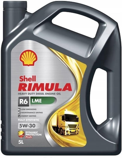 Shell Rimula R6 LME Ulei Auto Sintetic 5W-30 5L