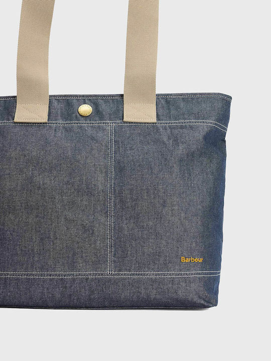 Mya Fabric Women's Tote Handbag Blue