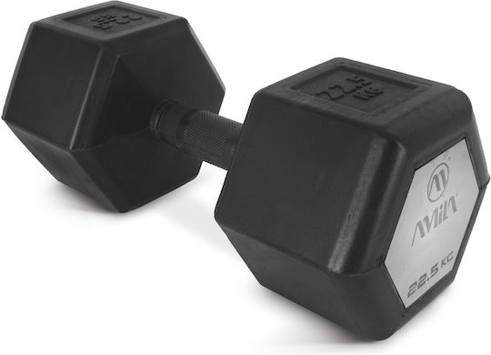 AMILA Βαράκι Εξάγωνο Λαστιχένιο 1 x 15kg