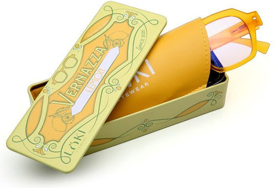 Loki Reading Glasses +1.50 In Yellow Colour 89470