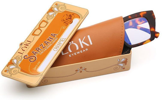 Loki Ochelari De Citit Pentru Femei +2.50 În Culoare Maro 98153