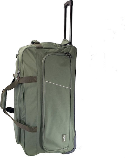 Seagull Sak Voyage 80l Khaki with Wheels Fabric L73xW32xH35cm