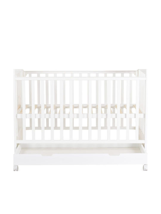 Căsuță De Copii Albă Pentru Saltea 60x120cm