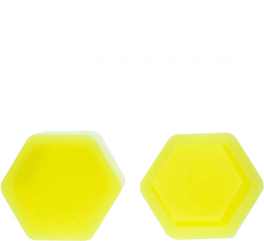 17 Mm Yellow Screw Caps 20 Pcs Set Installation Protection Wheels