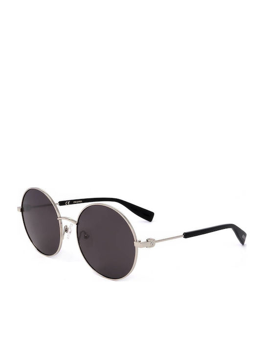 Trussardi Silver Sunglasses with Frame Trussardi Silver Sunglasses with Frame