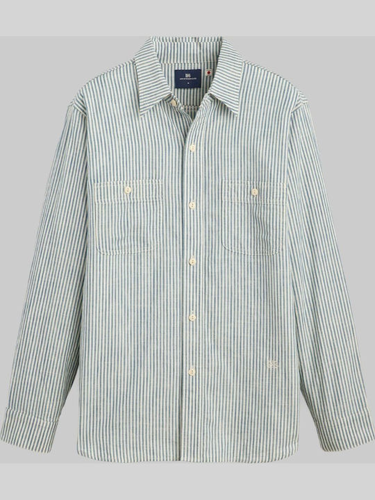 Long Sleeve Shirt in Regular Fit Blue