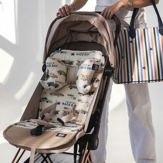 La Millou Double Sided Stroller Cover 36.5x85cm Brown