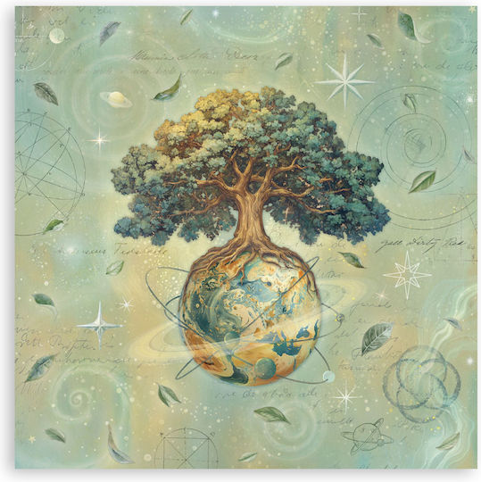 Χαρτιά Scrapbooking 22τεμ Μονής Όψης 20.3×20.3cm Stamperia A New Beginning