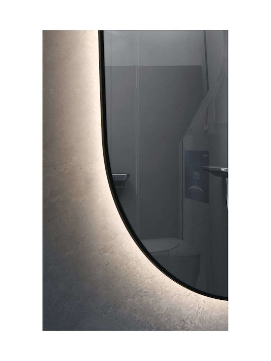 Polihome Καθρέπτης Τοίχου με Πλαίσιο 90x45cm