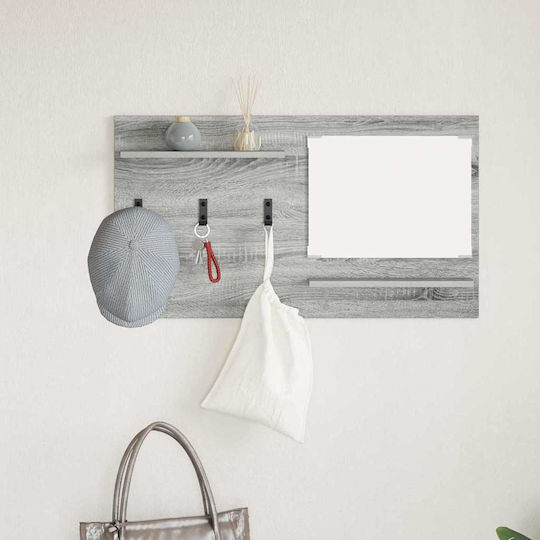 Hallway Furniture with Mirror & Hanger 90x10x50cm Hallway Furniture with Mirror & Hanger 90x10x50cm