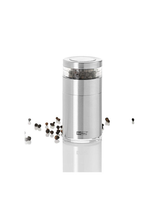 Ad Hoc Menage Molto Set Manual Râșnițe Condimente Inox în Culoare Argintiu 9cm 1buc
