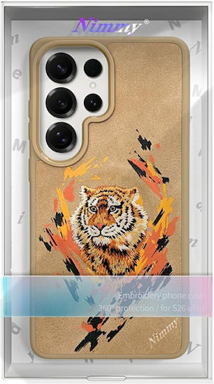 Nimmy Tiger Back Cover Brown Galaxy S26 Ultra