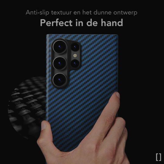 Nekit Handyhülle Kunststoff / Aramidfaser 1mm Blau Galaxy S26 Ultra