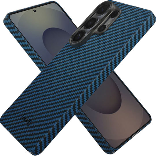 Nekit Handyhülle Kunststoff / Aramidfaser 1mm Blau Galaxy S26 Ultra