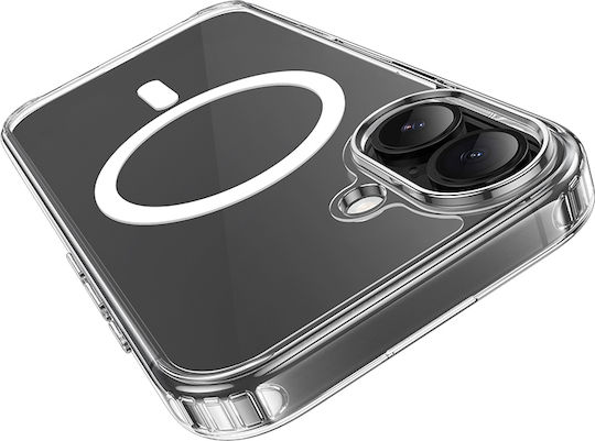 Hoco Magnetic Series Airbag Back Cover Σιλικόνης Διάφανο (iPhone 17)