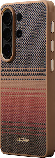 Pitaka Back Cover Aramid Fiber / Σιλικόνης 2mm Γκρι (Galaxy S26 Ultra)
