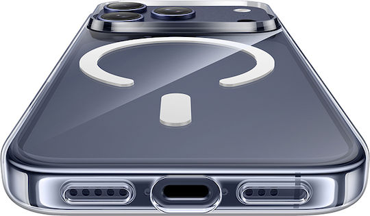 Hoco Silicone Transparent Back Cover (iPhone 17 Pro)