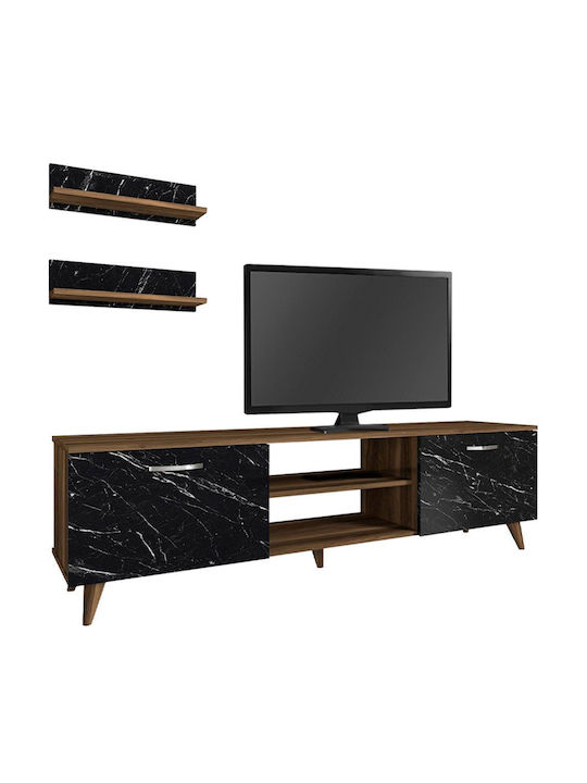 TV Stand Geacles Brown L180xD40xH50cm