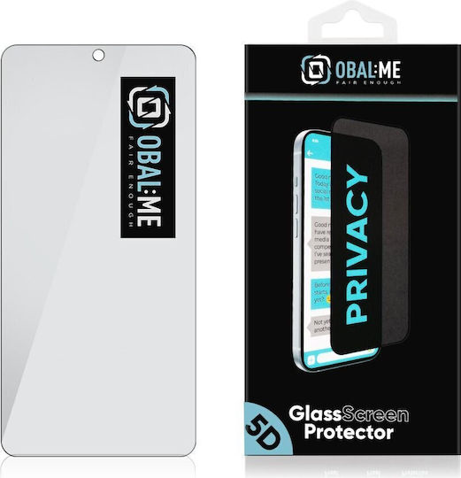 Obal:Me 2.5D 0.25mm Privacy Tempered Glass Μαύρο (Galaxy S26)