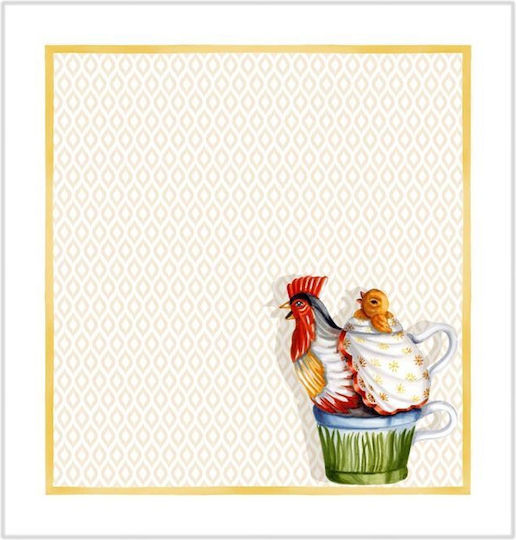 Tessitura Toscana Telerie Πετσέτα Φαγητού Tea Time Μπεζ Tessitura Toscana Telerie Πετσέτα Φαγητού Tea Time Μπεζ