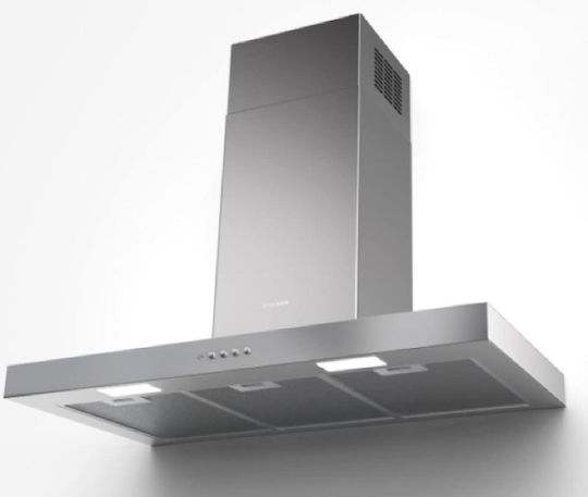 Faber STILO SMART X A60 Απορροφητήρας Καμινάδα 60cm Γκρι με Wi-Fi
