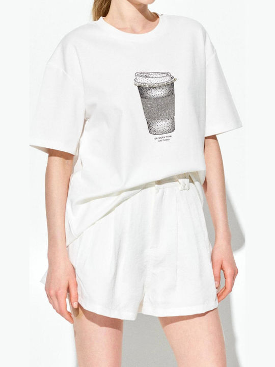 Γυναικείο T-shirt Λευκό