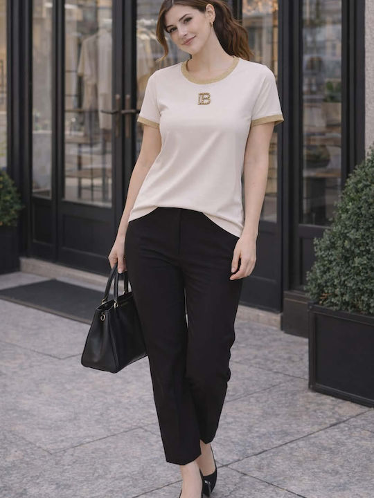 Women's Cotton Beige Blouse