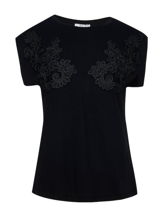 Women's Sleeveless Blouse Black
